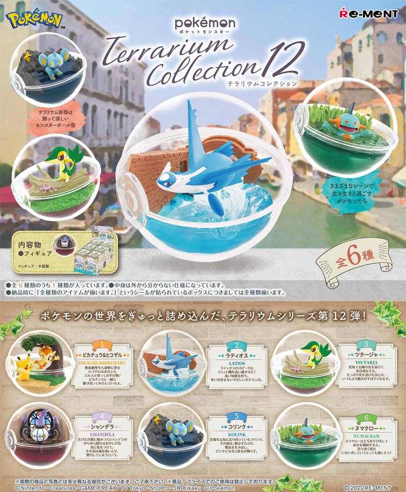 宝可梦 玻璃容器12